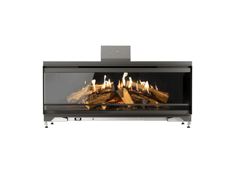 Kalfire E-one 130F - caminetto elettrico da incasso, modello frontale