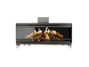 Kalfire E-one 130F - caminetto elettrico da incasso, modello frontale