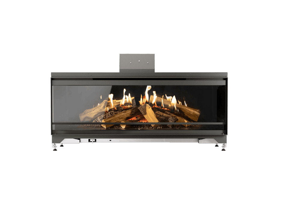 Kalfire E-one 130F - caminetto elettrico da incasso, modello frontale