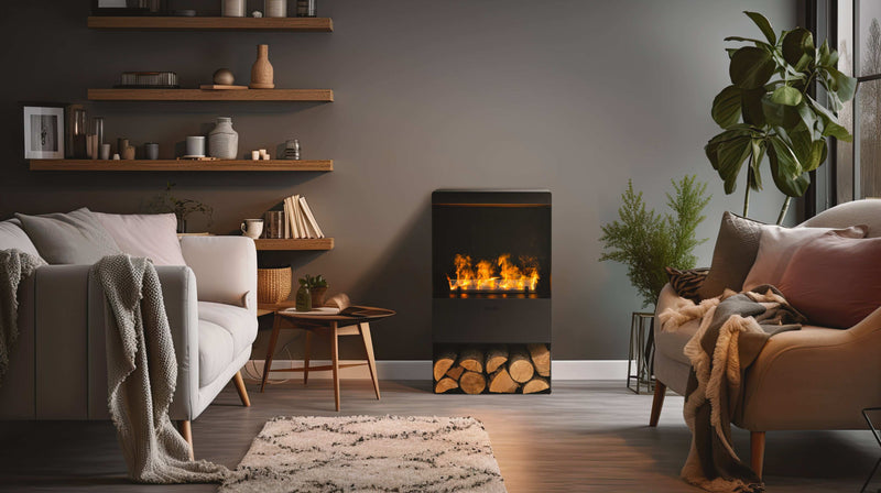 Planika Steamy Fireplace - caminetto a vapore acqueo da terra