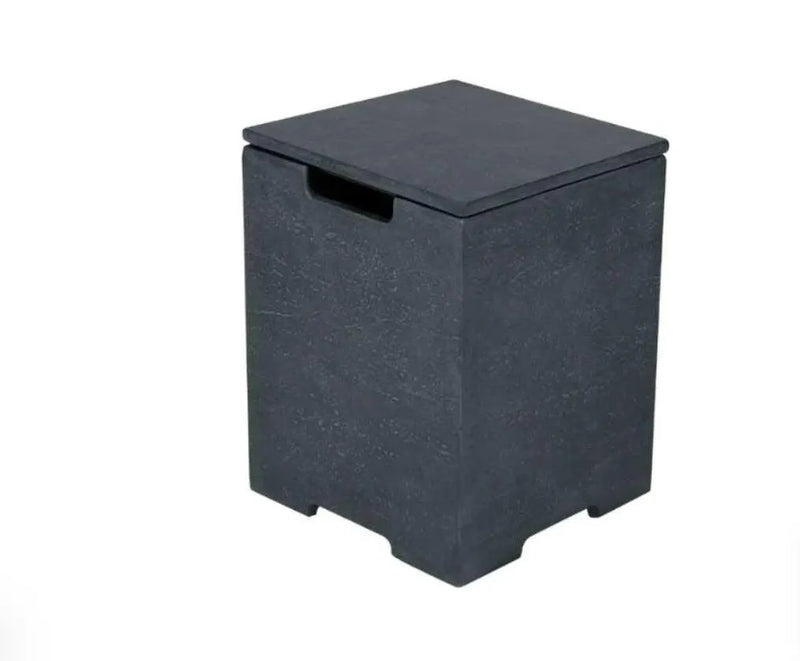 Elemente Quadratischer Gasflaschenmöbel, schwarz
