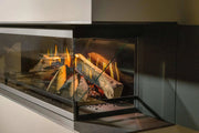 Kalfire E-one 160S - caminetto elettrico da incasso, modello trifacciale