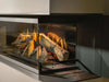 Kalfire E-one 130S - caminetto elettrico da incasso, modello trifacciale