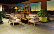 Ecosmart Wharf 65 tavolo con braciere a bioetanolo - Efesto Home