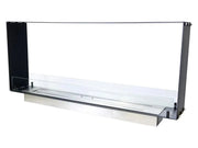 Efesto Bifacciale - Caminetto a bioetanolo con vista bifacciale, in varie misure, lunghezza 120 cm - Efesto Home