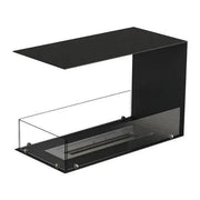 Efesto Forma U - Caminetto a bioetanolo con vista su tre lati, lunghezza 80 cm - Efesto Home