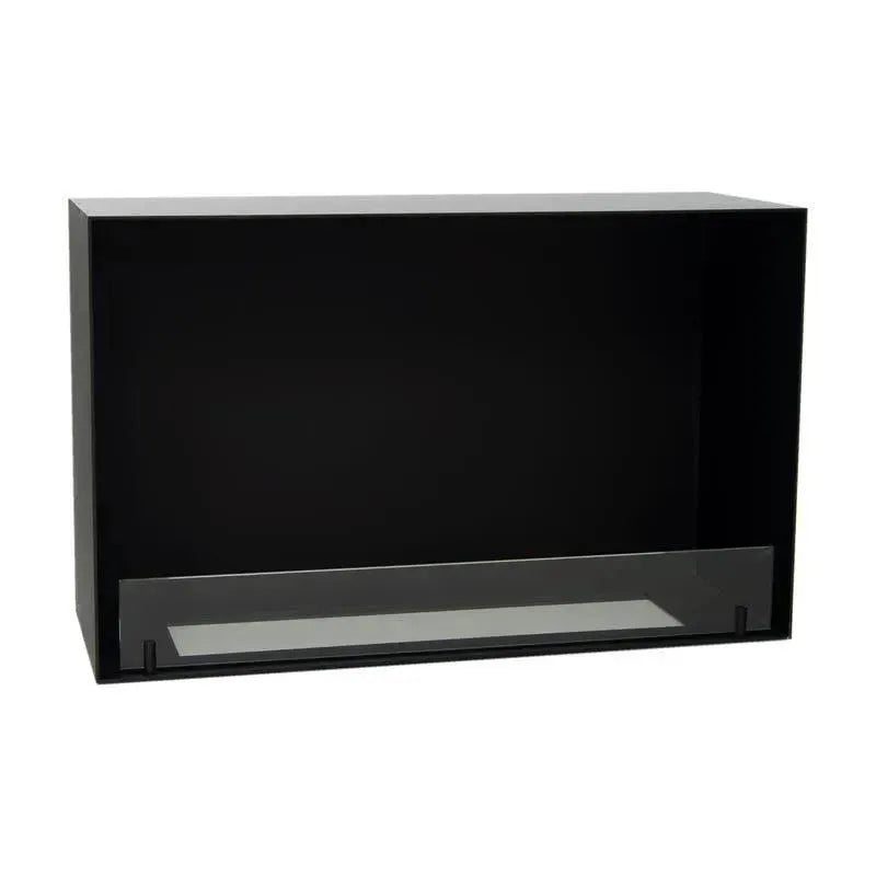 Efesto Frontale - Caminetto a bioetanolo con vista frontale, lunghezza 80 cm - Efesto Home