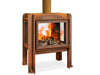 RB73 Fennek 80 caminetto a legna per esterno in acciaio corten - Efesto Home
