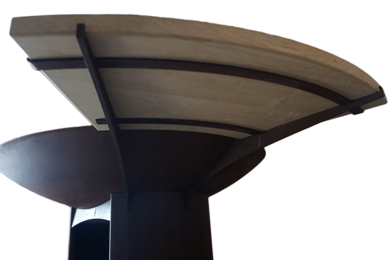 Efesto Fire tavolo di legno per Efesto Fire Large - Efesto Home