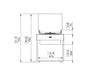 Ecosmart Pop 8L caminetto a bioetanolo - Efesto Home