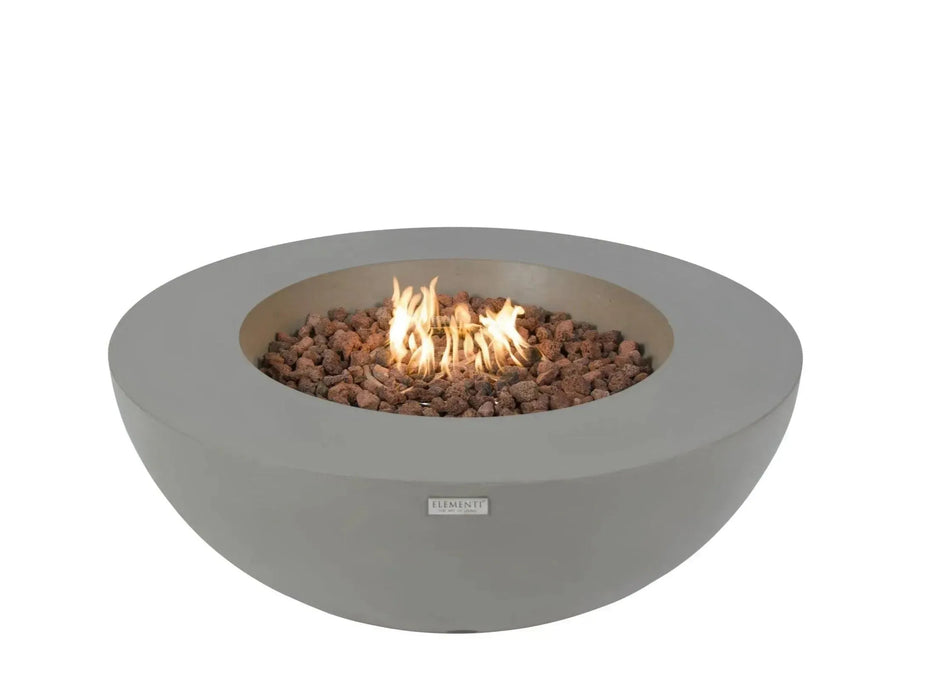 Elementi Lunar - ciotola con braciere a fuoco gas - Efesto Home