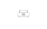 Ecosmart Manhattan 50 tavolo con braciere a bioetanolo - Efesto Home