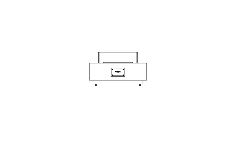 Ecosmart Manhattan 50 tavolo con braciere a bioetanolo - Efesto Home