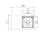 Ecosmart Manhattan 50 tavolo con braciere a bioetanolo - Efesto Home