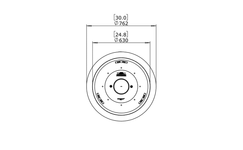 Ecosmart Pod 30 ciotola a etanolo rotonda - Efesto Home