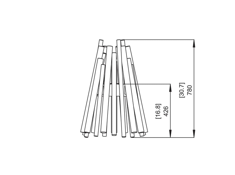 Ecosmart Stix fuoco bioetanolo - Efesto Home